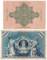 Német Birodalom 1905. 100M + 1910. 50M T:F
German Empire 1905. 100 Mark + 1910. 50 Mark C:F
Krause...