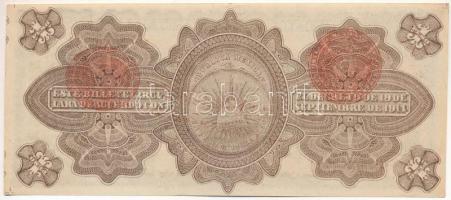 Mexikói államok / Mexikói Szövetségi Kerület 1914. 1P "Gobierno Provisional de Mexico" hel...