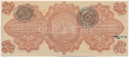 Mexikói államok / Veracruz 1914. 20P "Gobierno Provisional de Mexico" helyipénz "D 01...