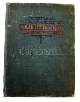 Demmer, Bernhard: Projektierung und Ausführung von Küchen-Anlagen für Massenverpflegung I. Teil. Eisenach, 190, Verlag der Gebrüder Demmer. Félvászon kötés, kopottas állapotban.