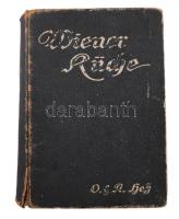Wiener Küche. Sammlung von Kochrezepten. Wien, 1920. Kartonált kötés, gerinc sérült, kopottas állapotban.