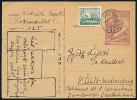 Jakovits József (1909-1994) grafikus autográf levele Ligeti György zeneszerzőnek, melyben megjelent ...