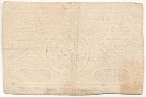 Franciaország 1792. 5L "Assignata" "105" vízjellel és szárazpecséttel T:F
Franc...