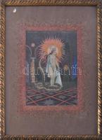 Ifj. K. Muraközy László (működött a XX sz. első felében): "A nap leánya". Akvarell, papír,...