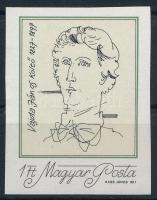 1977 Vajda János vágott bélyeg