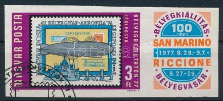 1976 Bélyegbemutatók vágott bélyeg