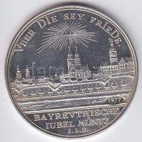 Németország 1980. "Béke" Ag emlékérem T:PP! 14,5g