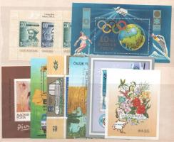 50 klf komplett sor, 33 klf blokk berakólapokon / 50 sets, 33 blocks