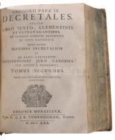 Corpus Juris Canonici emndatum et notis illustratum Gregorii XIII. Pont Max. Jussu Editum. Libro VII...