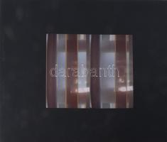 Bortnyik Éva (1945-): Vitás relativitás, 1991. Fotó, vegyes technika, papír. Jelzett. Az 1991-ben me...