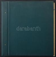 Érdekes vegyes anyag a klasszikusoktól kb 2000-ig, 7 db Schaubek nagy berakólapon