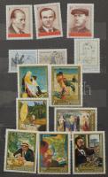 Gyűjtemény az 1960-70-es évekből, 5 db 10 lapos, közepes berakóban, dobozban