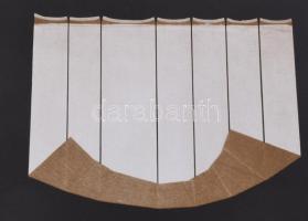 Gáyor Tibor (1929-2023): Tektonika (olvashatatlan címmel), 1988-1991. Szitanyomat, papír. Jelzett. S...