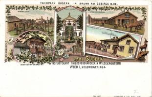 Brunn am Gebirge the animal farm of Karl Gudera litho