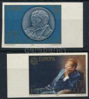 1980 Európa: Tito Mi 1828-1829 ívszéli vágott sor