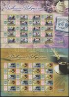 2007 Ballagás bélyegem 2 klf promóciós teljes ív első napi bélyegzéssel