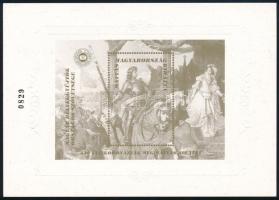 1998 10 db Mátyás király emlékív kartonpapíron