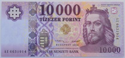 2015. 10.000Ft "AE 6631914" T:UNC,AU