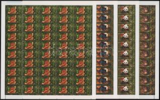 1999 Földrészek állatai hajtatlan teljes ívsor