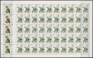 1990 Madarak hajtatlan teljes ívsor