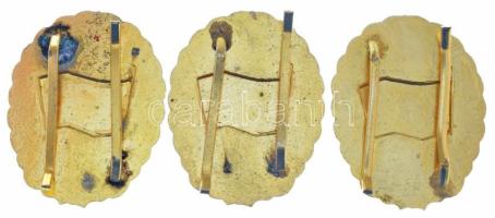 1970-1980 k. "Kiváló Rajparancsnok" + "Kiváló Szakaszparancsnok" + "Kiváló ...