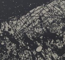 Püspöky István (1950-2018): Hommage a Kondor Béla, 1983. Rézkarc, papír, jelzett. Művészpéldány E.A ...