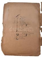 Szenes András, André Szenes (1895-1957): Chaqu' un son gout (Erotikus-pornográf album 14 db gra...