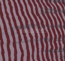 Kiss Ilona (1955-): "Ma (heute)", 2006. Szitanyomat, papír, jelzett. Művészpéldány E.A. IV...