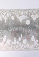 Bitó Ildikó (1966-): Tömeg, avagy egyszer lent, egyszer fent, 2004. Litográfia, papír, jelzett, művészpéldány E.A. 4/17 számozással. 50×50 cm