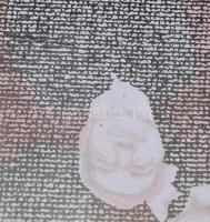 Bitó Ildikó (1966-): Tömeg, avagy egyszer lent, egyszer fent, 2004. Litográfia, papír, jelzett, művé...