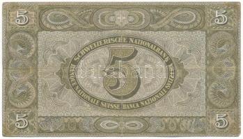 Svájc 1951. 5Fr "Blumer - Müller - Keller" T:F
Switzerland 1951. 5 Francs "Blumer - ...