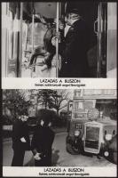 cca 1972 "Lázadás a buszon" című angol abszurd humor, filmvígjáték jelenetei és szereplői,...