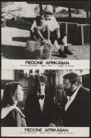 cca 1989 előtt készült, "Piedone Afrikában" című olasz-NSZK film jelenetei és szereplői, 1...