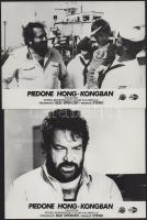 cca 1989 előtt készült, "Piedone Hong-Kongban" című olasz film jelenetei és szereplői, 6 d...