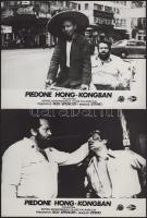 cca 1989 előtt készült, "Piedone Hong-Kongban" című olasz film jelenetei és szereplői, 6 d...