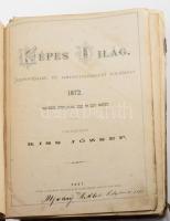 1872 Képes Újság 7. évfolyam 1-47. szám 764p. Korabeli szétesett félvászon kötésben, egy pár lap hiánnyal.