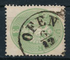 1863 3kr "OFEN"