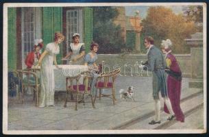 1917 Képeslap a gyulai József Szanatóriumból