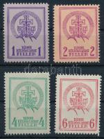 1938 Soproni tábori küldöncjárat I. kiadás sorozat (69.000) / Sopron courier post stamp I. issue complete set