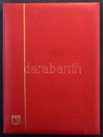 Abria 16 fehér lapos A4-es berakó, piros borítóval