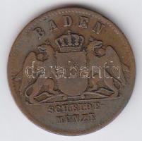 Német Államok/Baden 1859. 1Kr T:3