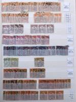 Turul, Árvíz és Hadisegély sok száz bélyeg, 5 db kétoldalas A4-es berakólapon