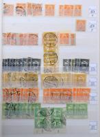 Turul, Árvíz és Hadisegély sok száz bélyeg, 5 db kétoldalas A4-es berakólapon