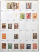Románia gyűjtemény maradvány, 270 db bélyeg a klasszikusoktól ~1930-as évekig, füzetben