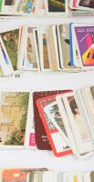Retró kártyanaptár tétel: kb. 250 db vegyes kártyanaptár, változatos témában, közte egyformákkal