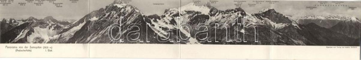 Ansbacher Hütte double panoramacard