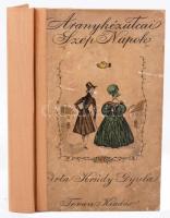 Krúdy Gyula: Aranykézutcai szép napok. Novellák. Major Henrik fametszeteivel. Békéscsaba, 1916, Teva...