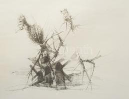 1962-1963 Martyn Ferenc könyvillusztrációinak kiállítása. Plakát, papír, Plakát és Címkenyomda. Felt...