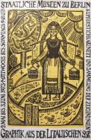 1973 Graphik aus der Litauischen USSR, Staatliche Museen zu Berlin. Plakát, papír. Feltekerve. Hajtásnyommal. Lapszéli apró szakadásokkal. Kisebb ázásnyomokkal. 81×57,5 cm