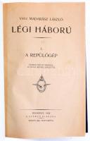 Madarász László, Vitéz: Légi háború 1-11. füzet + képfüzet. Összesen 12 füzet (Teljes!) Egybe kötve,...